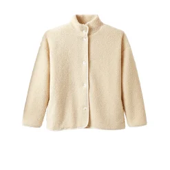 Homewear jasje in lusjesstof