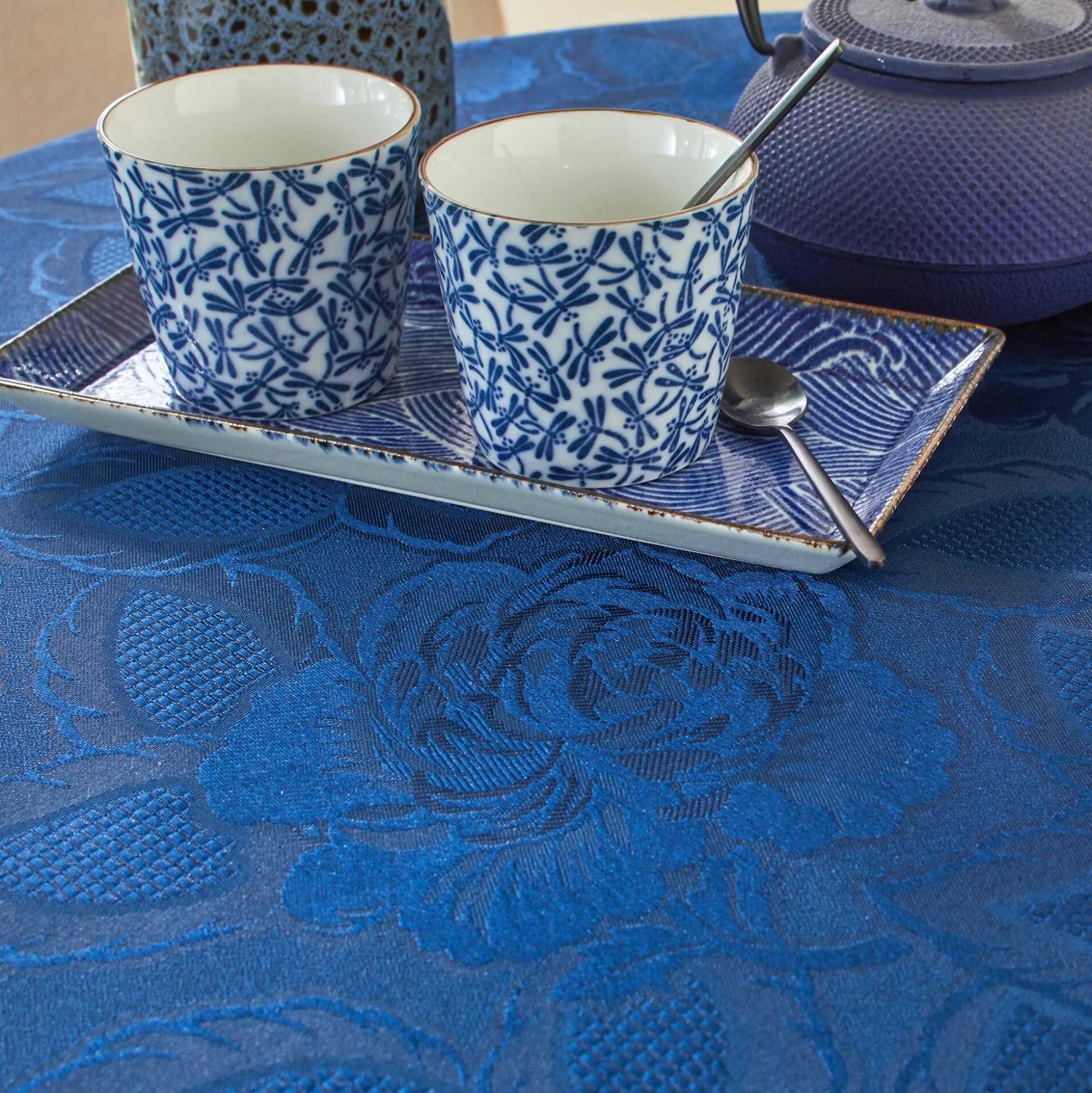 Jacquard tafellaken in damast