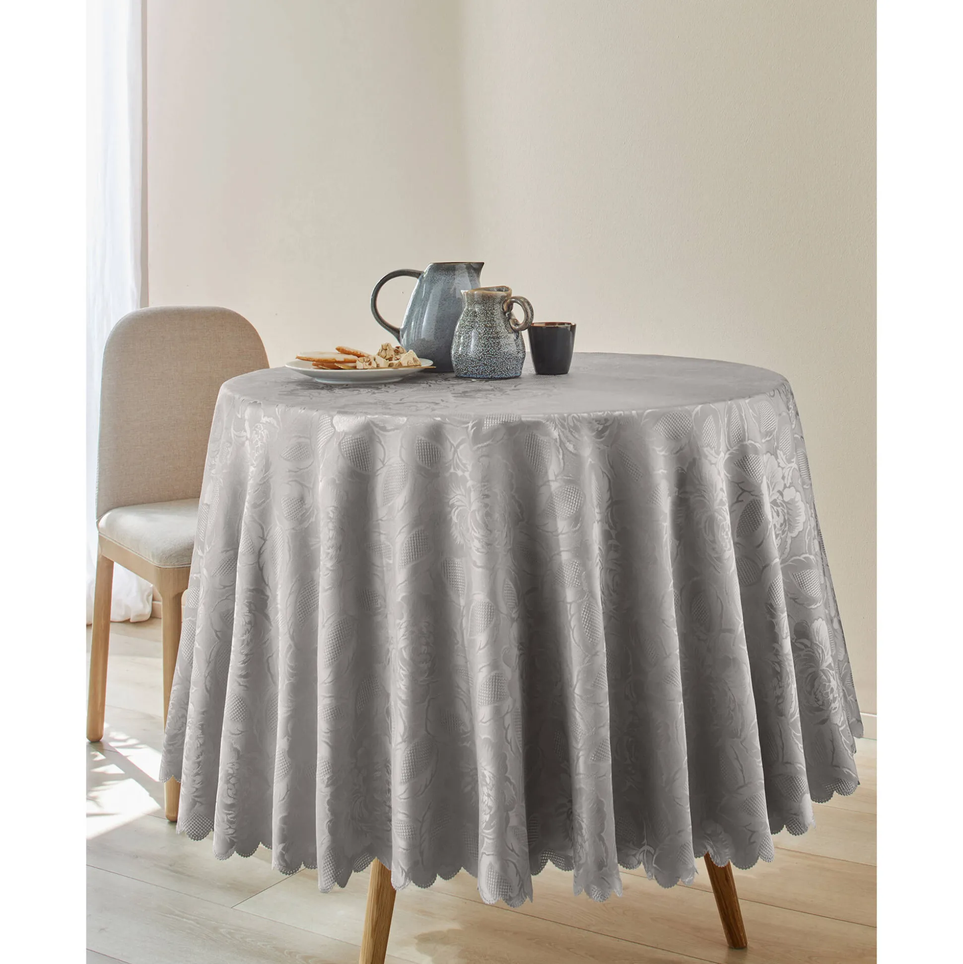Jacquard tafellaken in damast