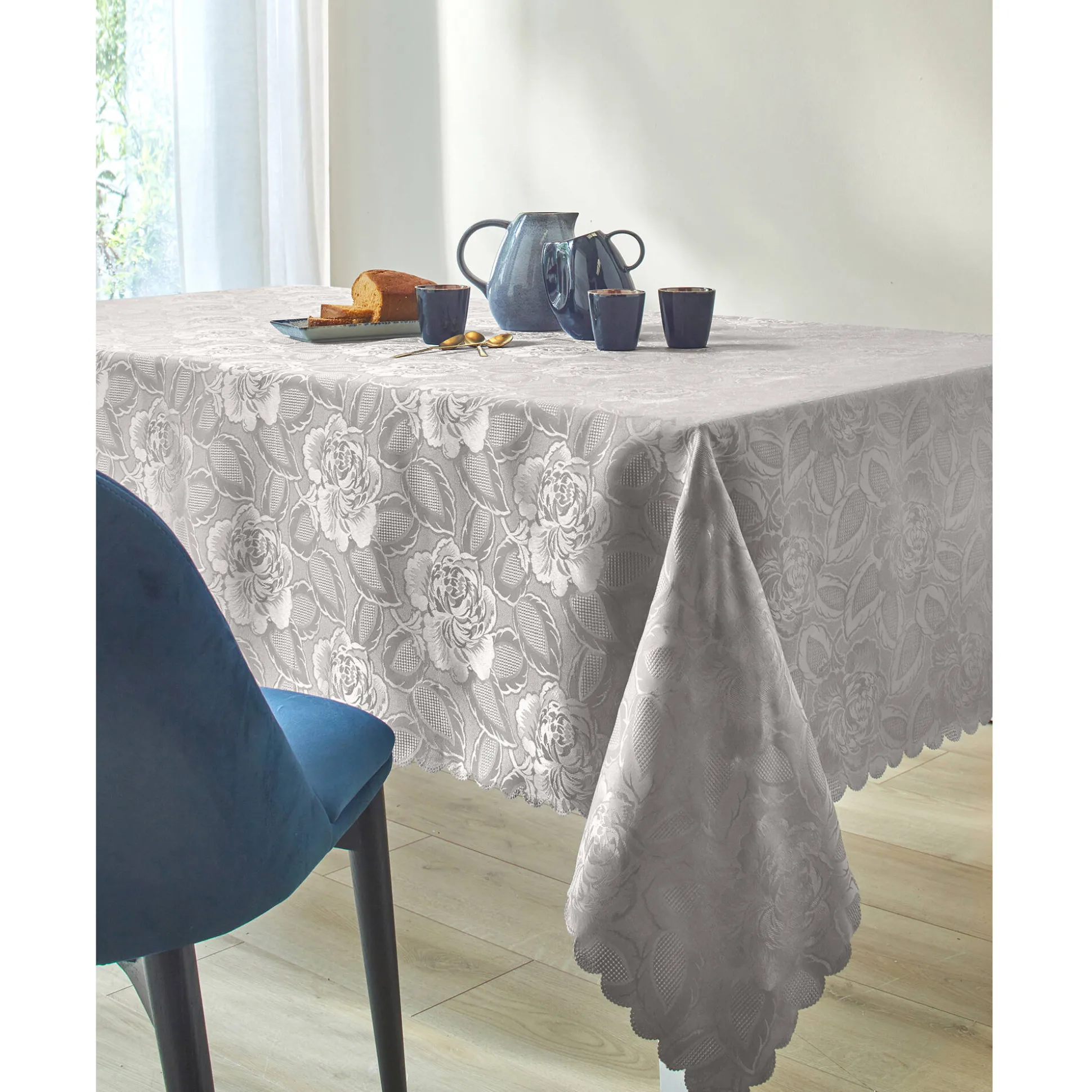 Jacquard tafellaken in damast