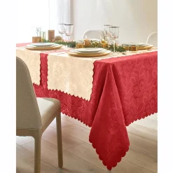 Jacquard tafellaken in damast