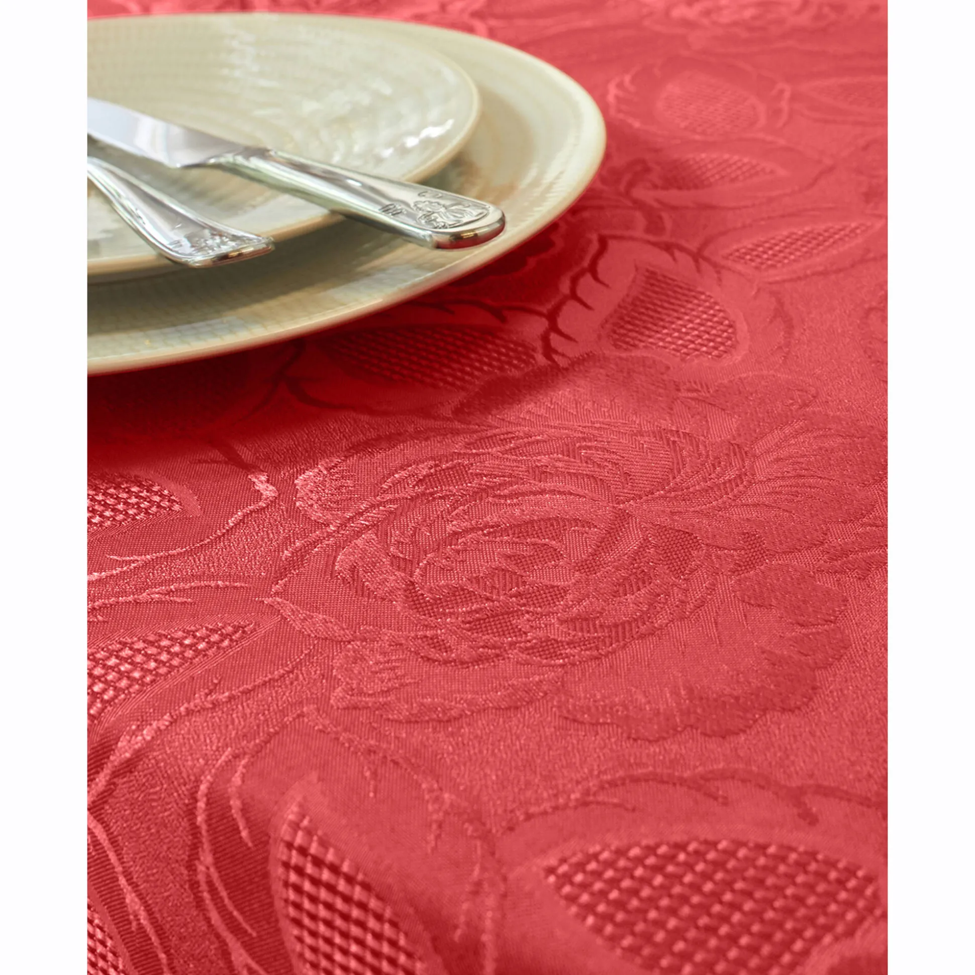 Jacquard tafellaken in damast
