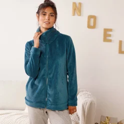 Jasje in fleece met rits