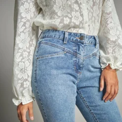 Jeans in nauwsluitend 7/8-model