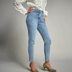 Jeans in nauwsluitend 7/8-model
