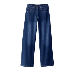Jeans met ruim model, 5 zakken