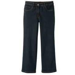 Jeans met wijde pijpen, 5 zakken