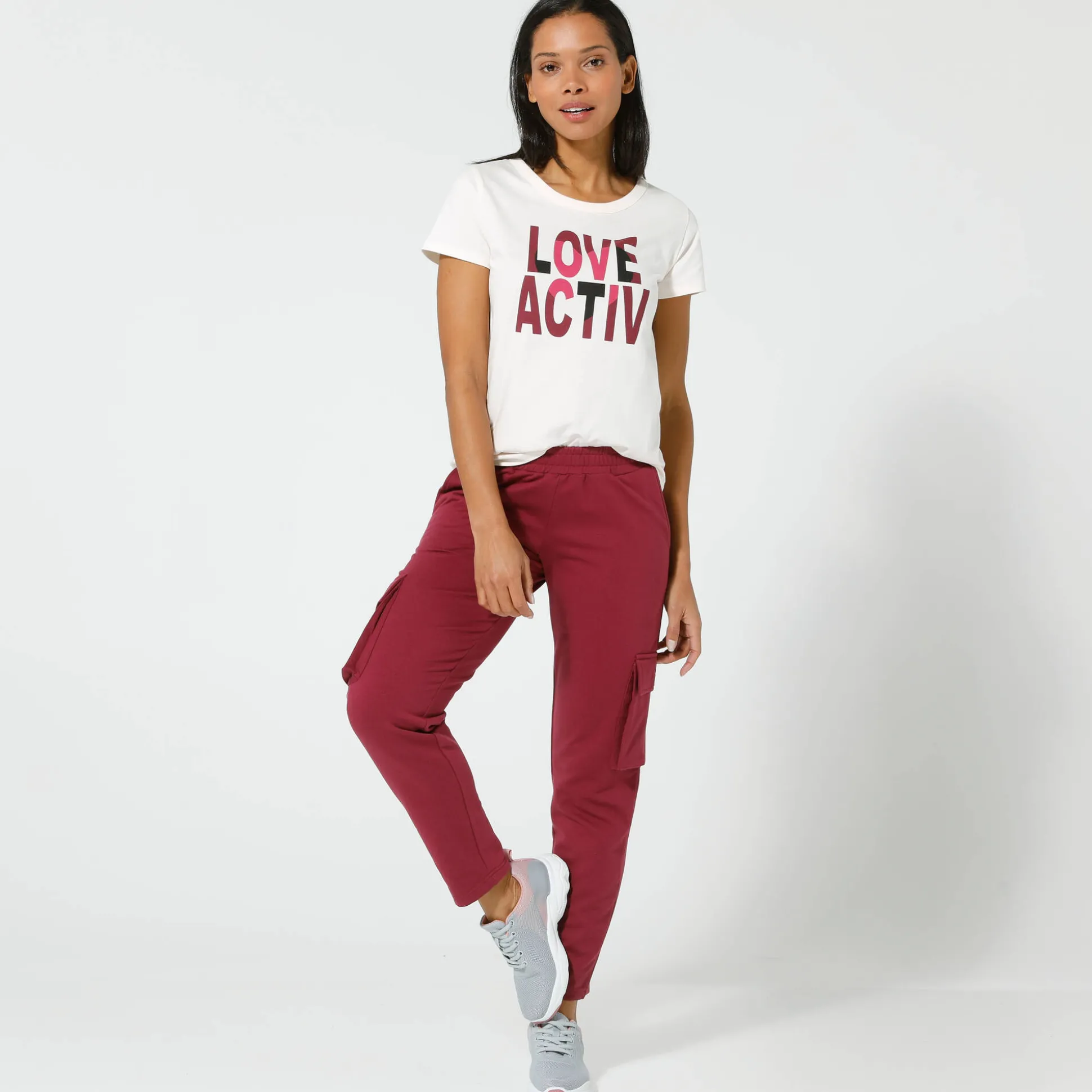 Joggingbroek in battlestijl