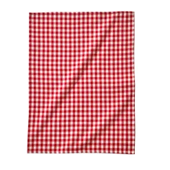Katoenen droogdoek met ingeweven ruiten - set van 3