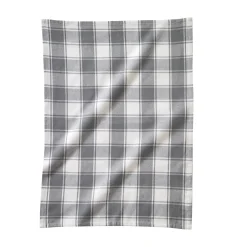Katoenen droogdoek met ingeweven ruiten - set van 3