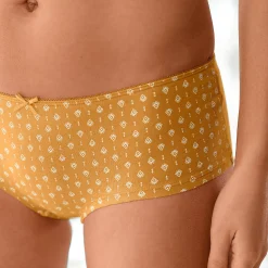 Katoenen shorty met grafische print - set van 4
