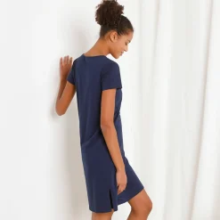 Kort nachthemd met 'cocktail' print