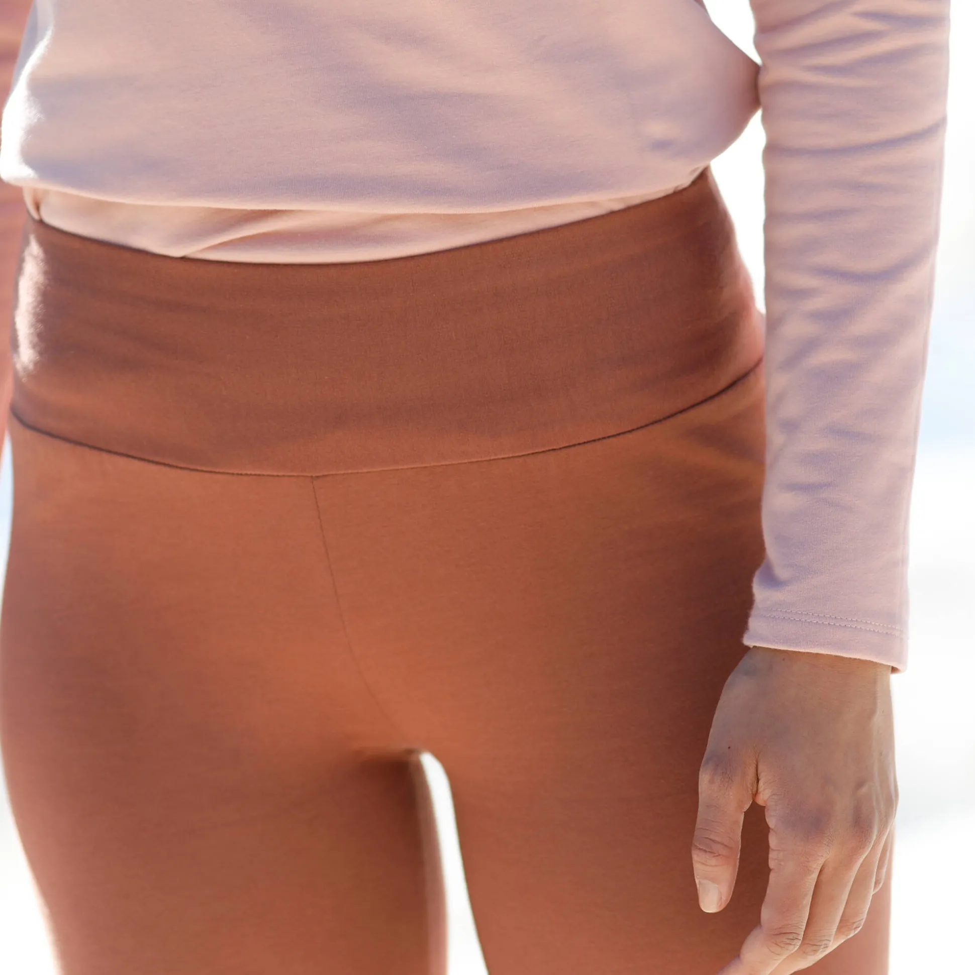 Koudewerende legging met hoge taille