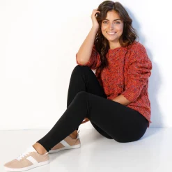 Koudewerende legging met hoge taille