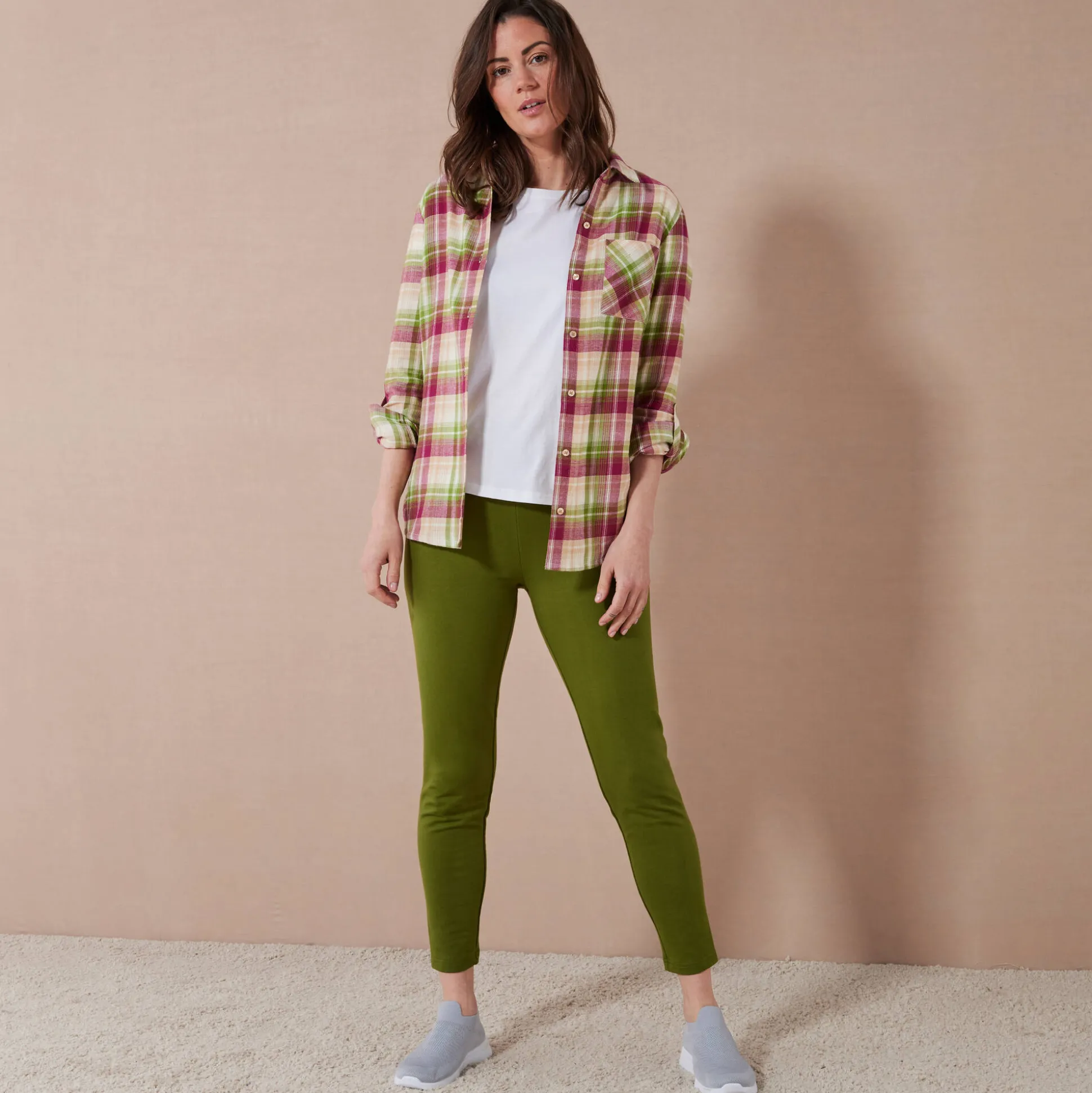 Koudewerende legging met hoge taille