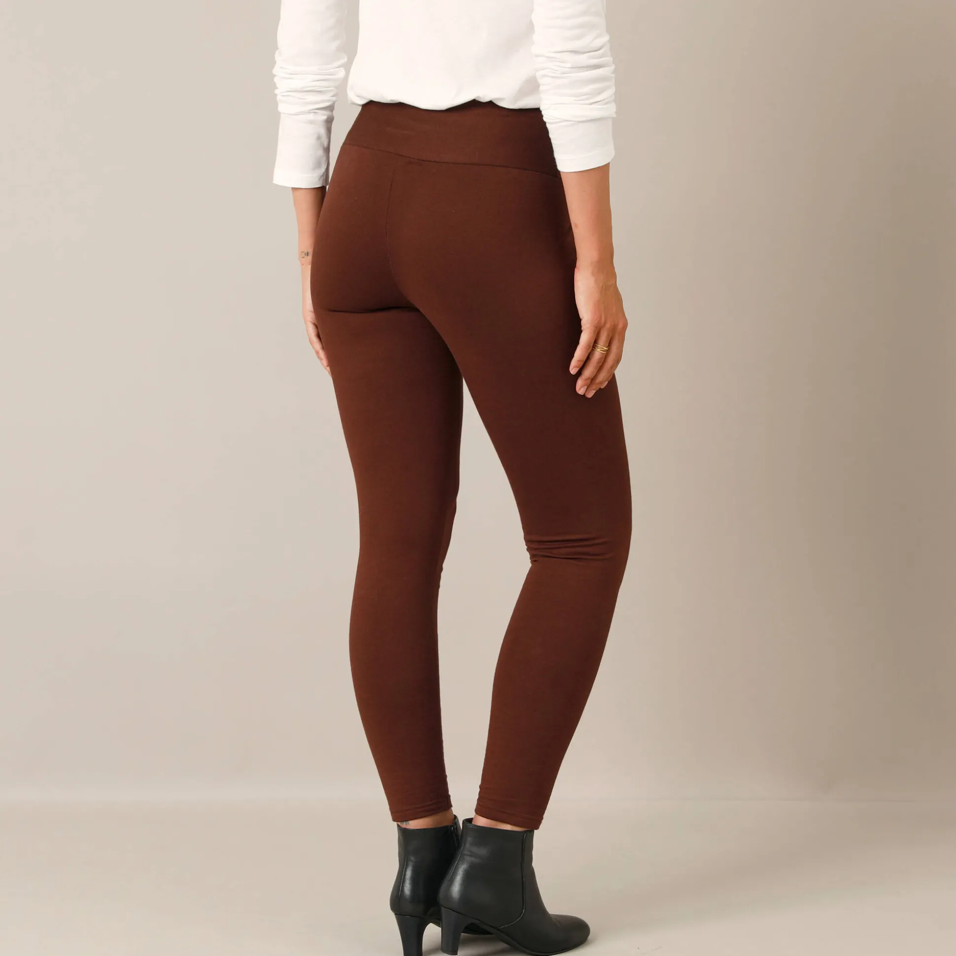 Koudewerende legging met hoge taille