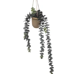 Kunstplant en hangpot