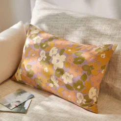 Kussen met bloemenprint