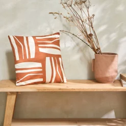 Kussen met geometrische print