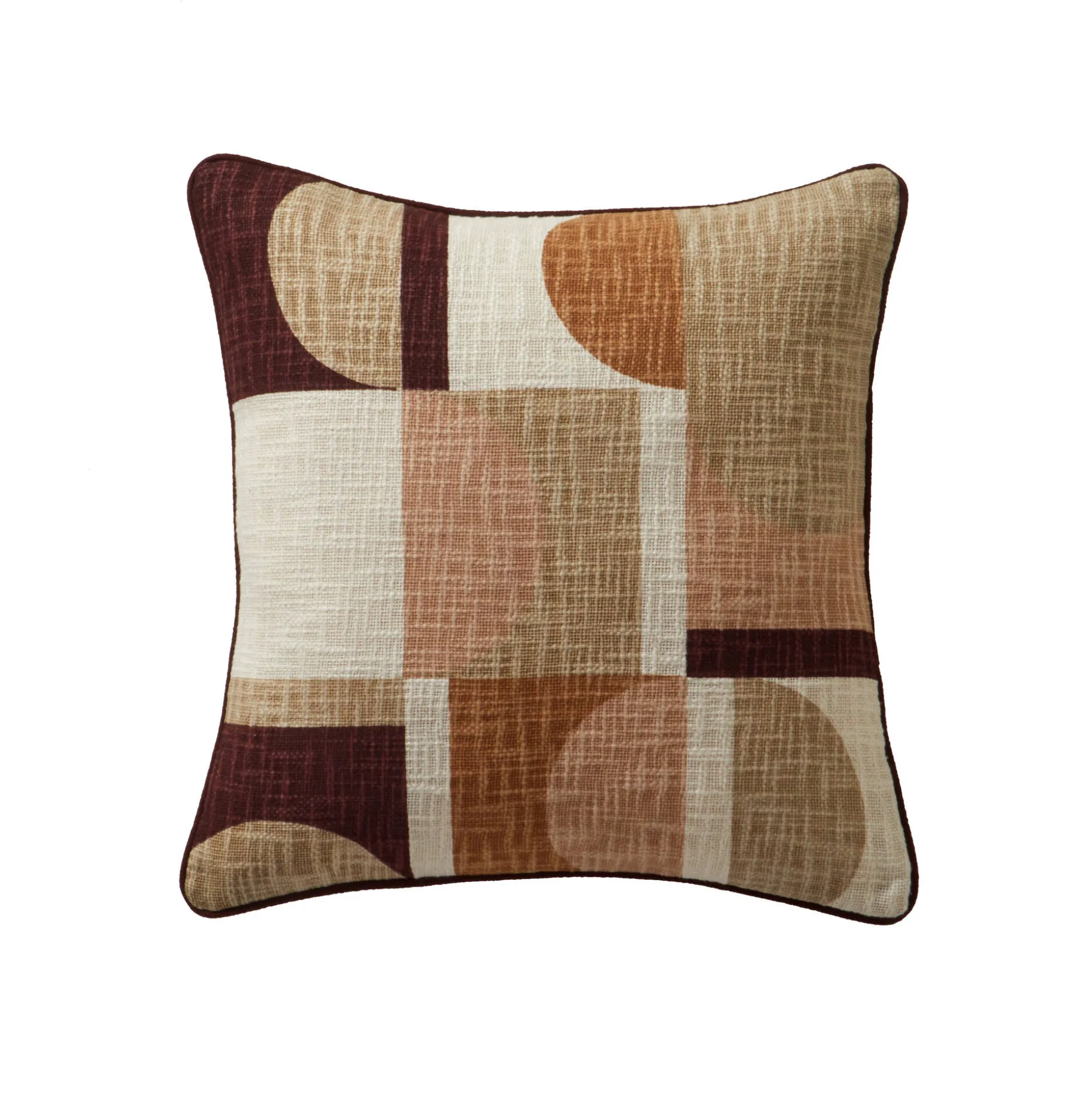 Kussen met geometrische print