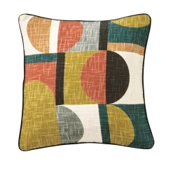 Kussen met geometrische print