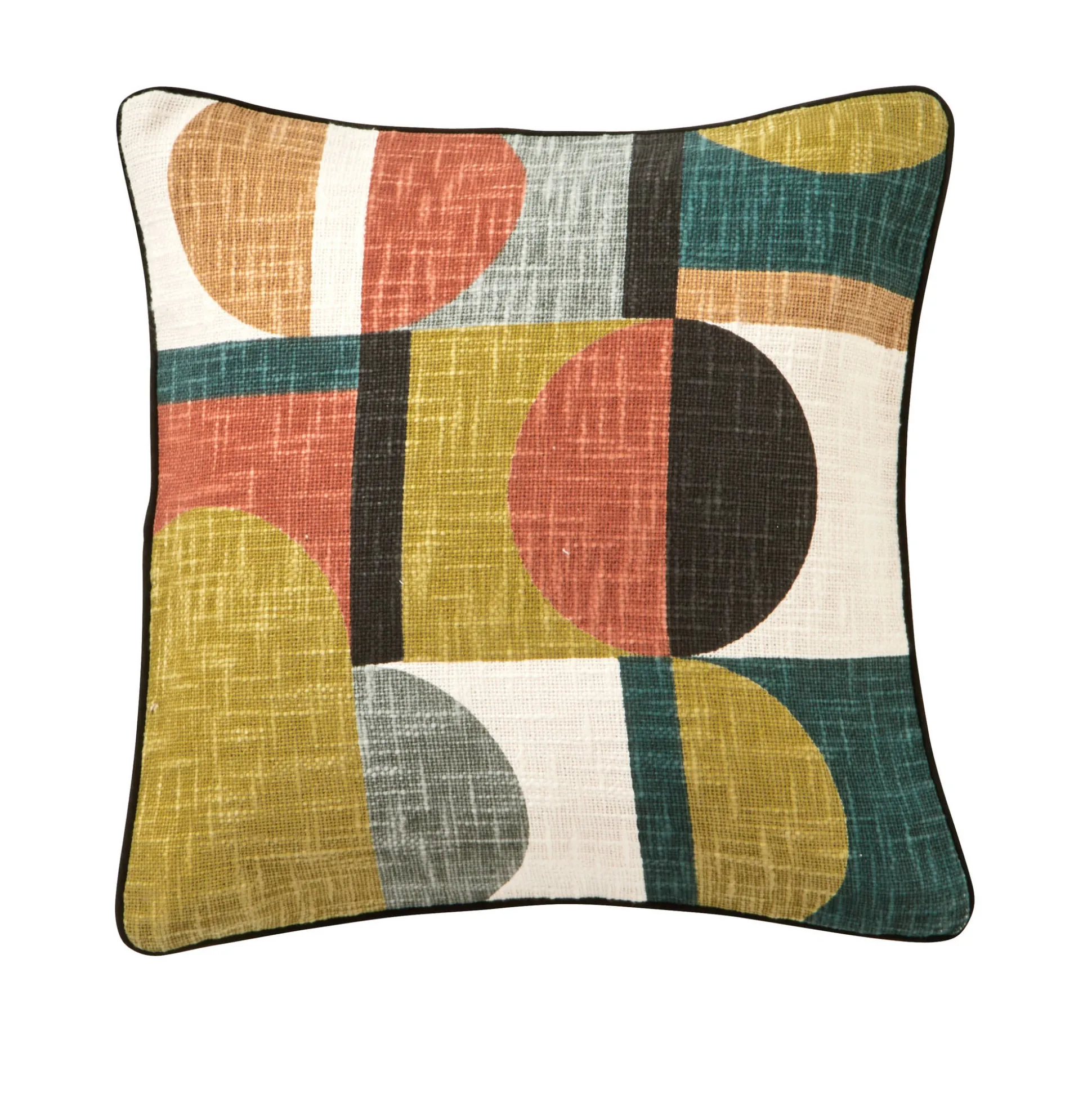 Kussen met geometrische print