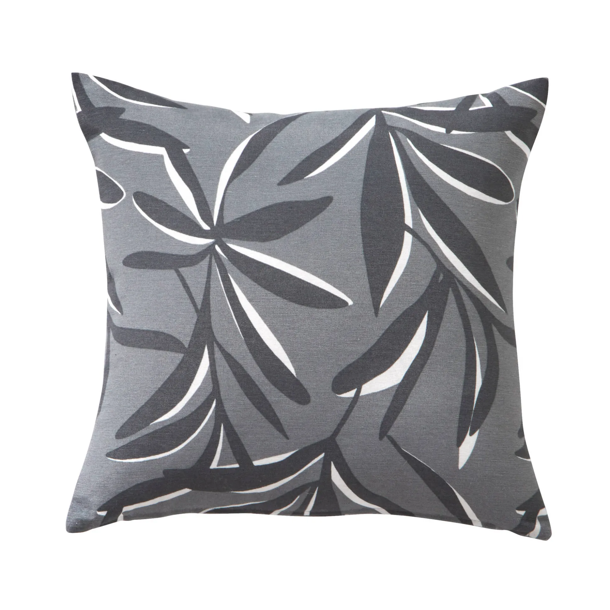 Kussenhoes met bladerenprint