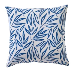 Kussenhoes met bladerenprint Madère - set van 2