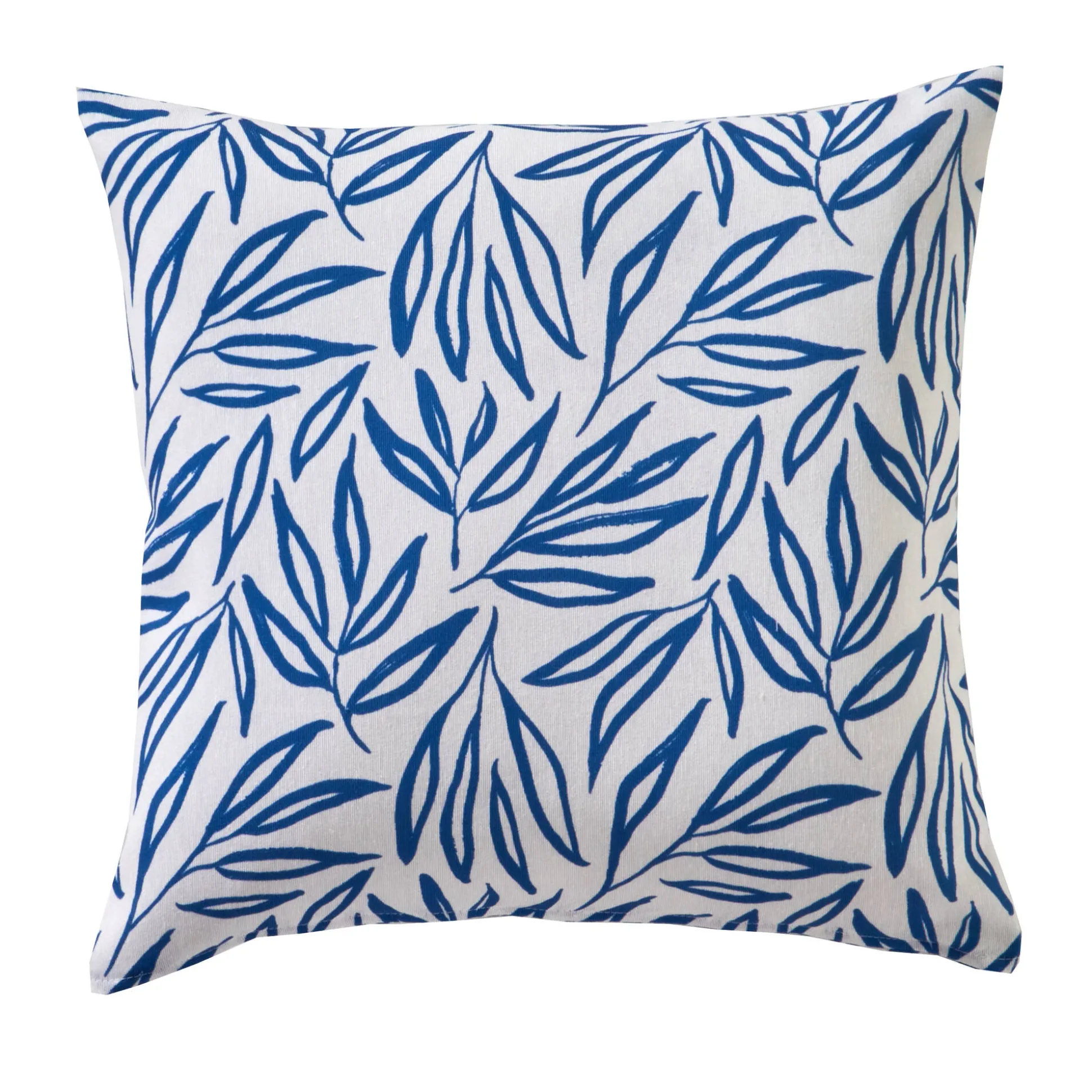 Kussenhoes met bladerenprint Madère - set van 2