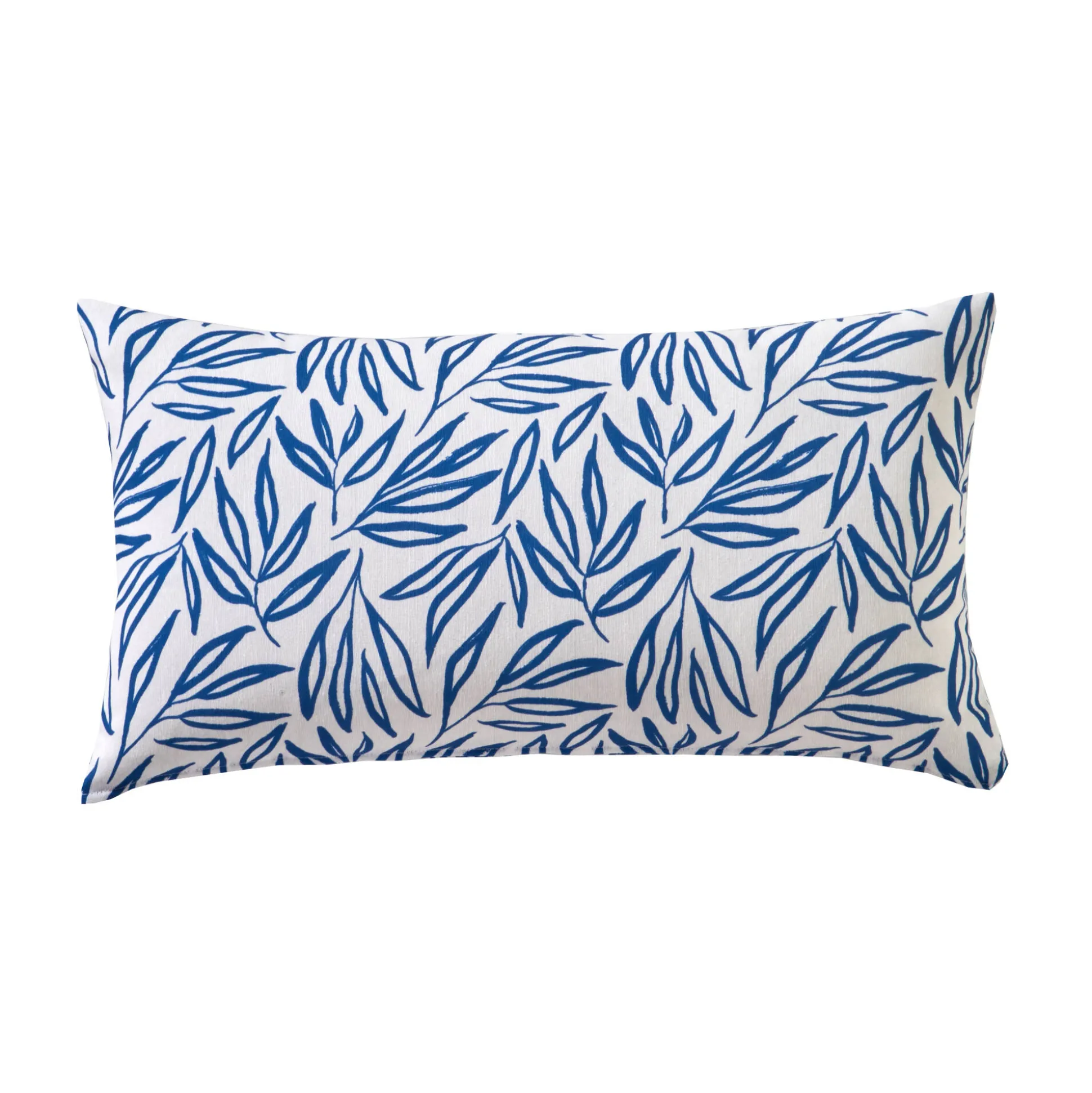 Kussenhoes met bladerenprint Madère - set van 2