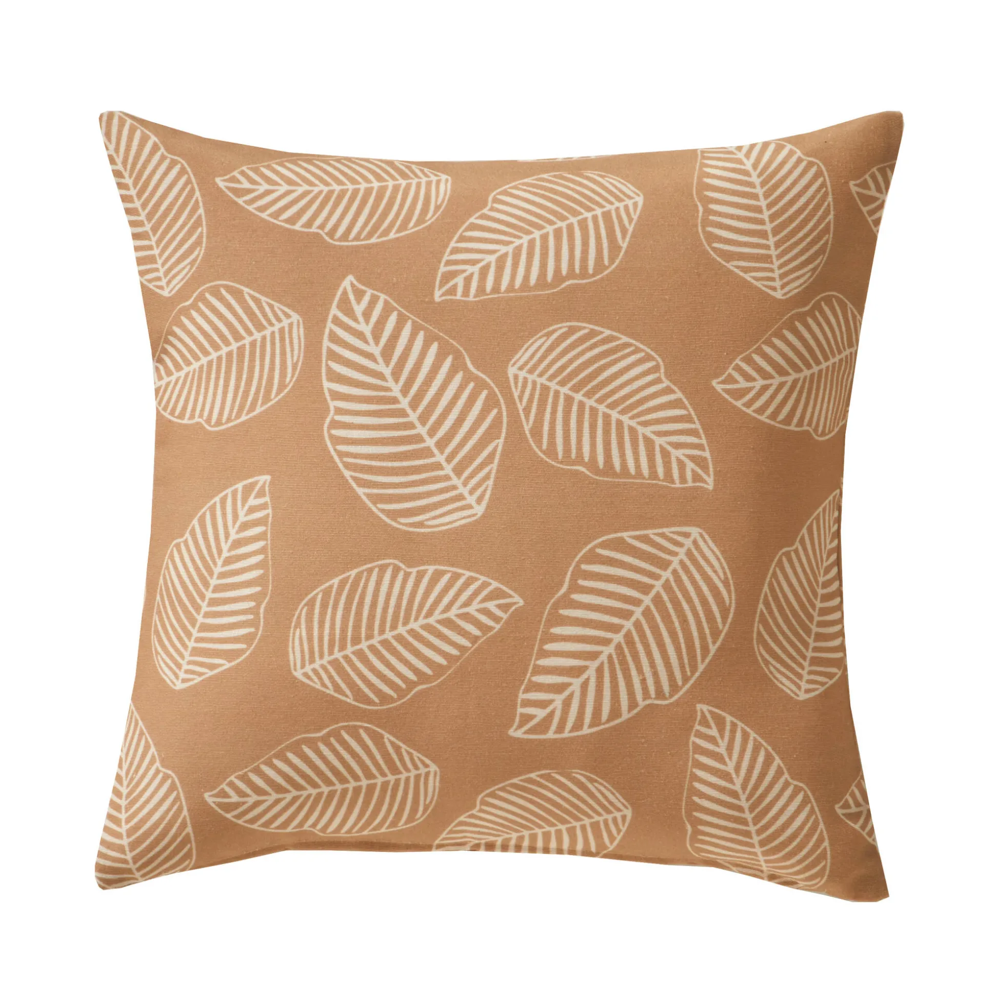 Kussenhoes met kleine bladerenprint - set van 2