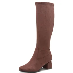 Laarzen met comfortbreedte, bruin
