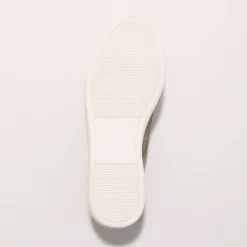 Lage sneakers met rits in soepel en glanzend leer