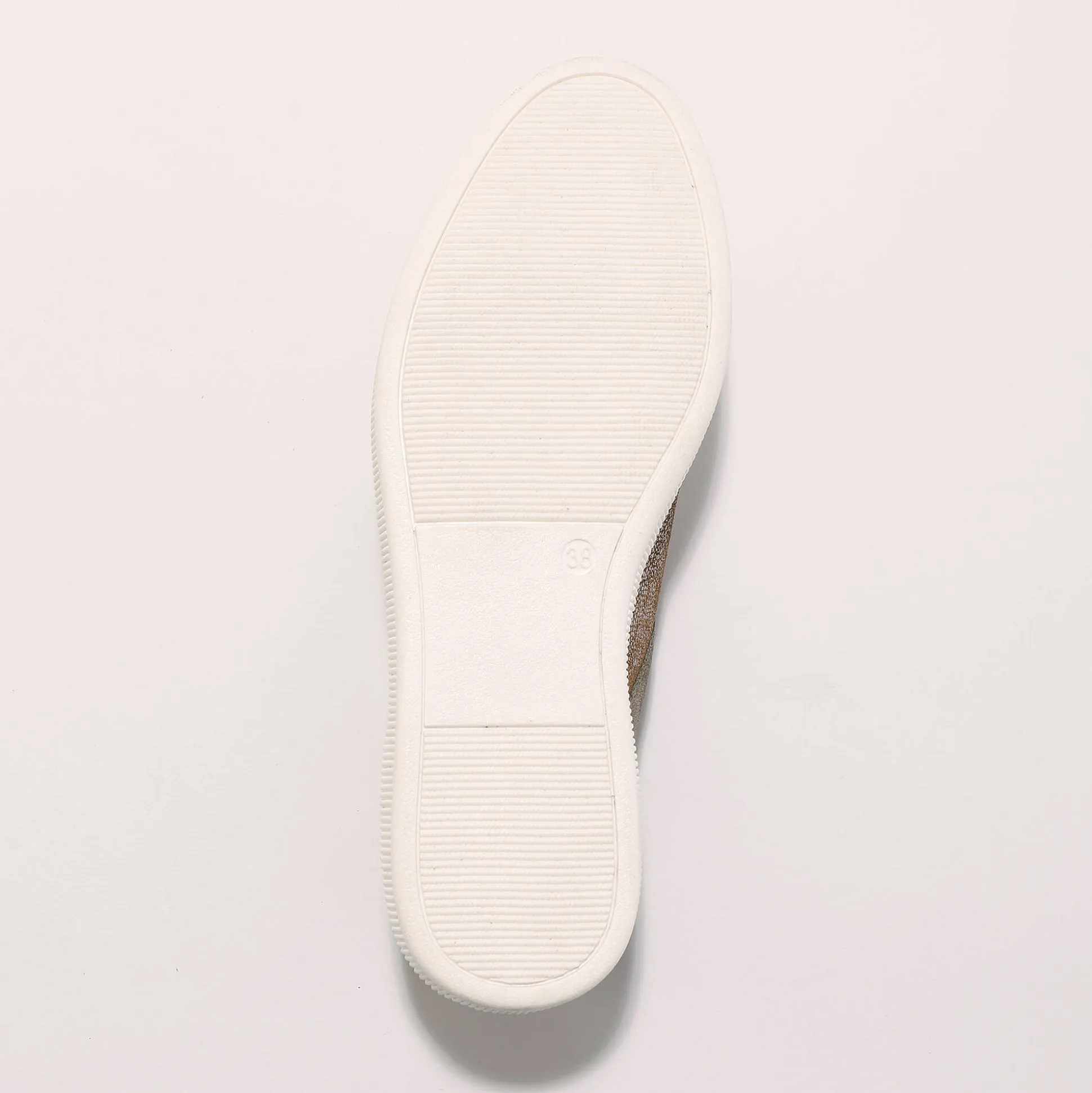 Lage sneakers met rits in soepel en glanzend leer