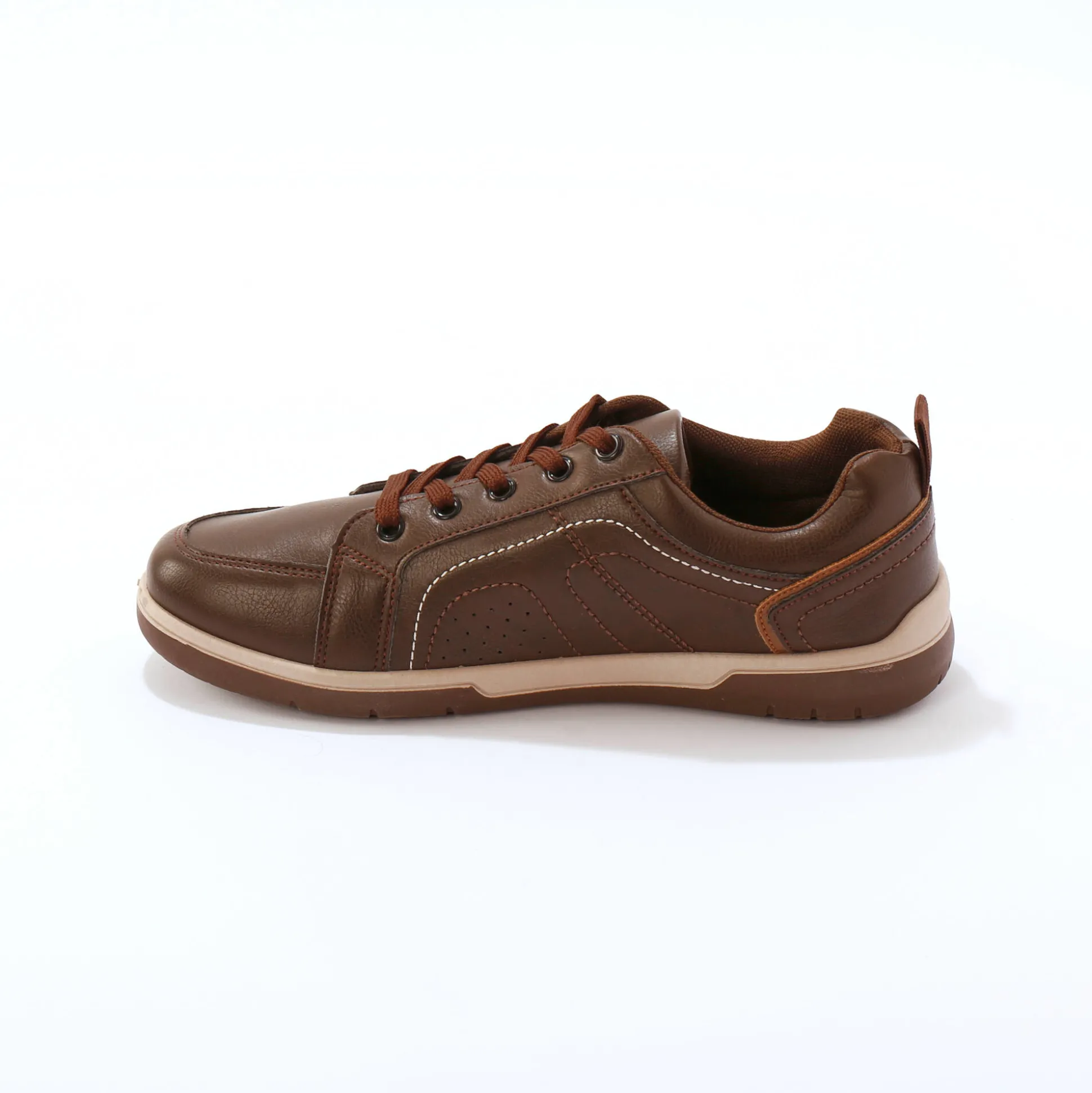 Lage sneakers met veters