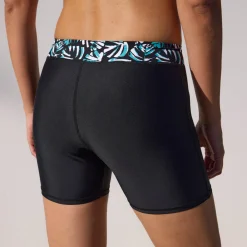 Lange bikinishort met bedrukte tailleband Upala