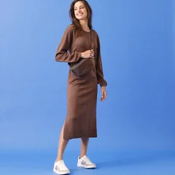 Lange jurk - tricot