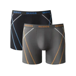 Lange shorty met sierstiksel, shortmodel - set van 2