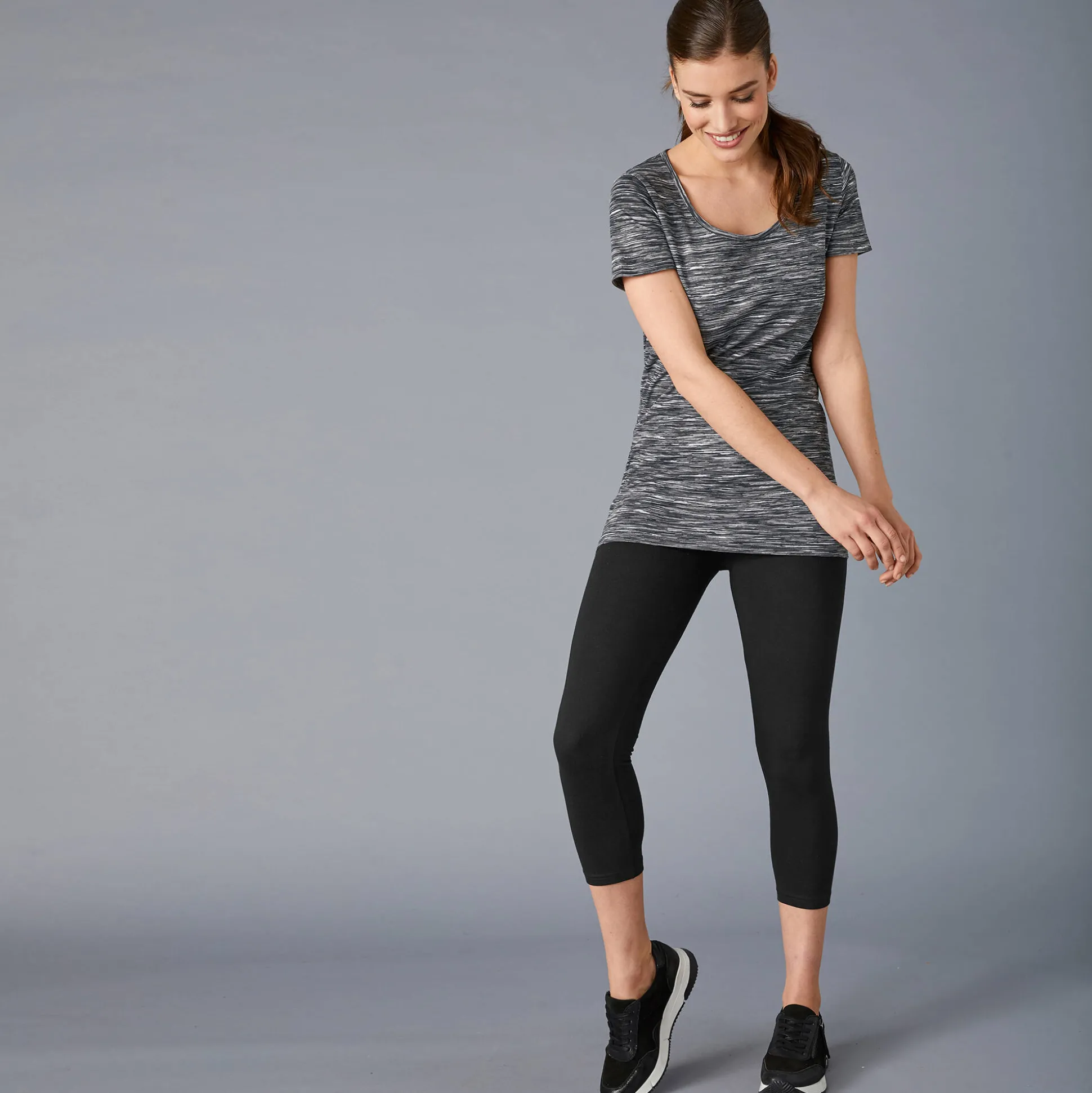 3/4-legging in biokatoen