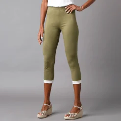 3/4-legging met elastische taille