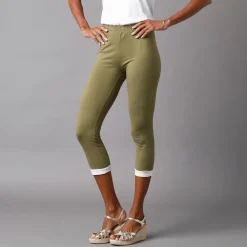 3/4-legging met elastische taille