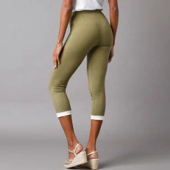 3/4-legging met elastische taille