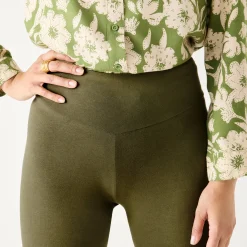 Legging met hoge taille, platte buik