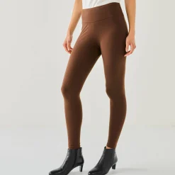 Legging met hoge taille, platte buik