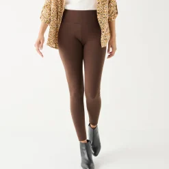 Legging met hoge taille, platte buik