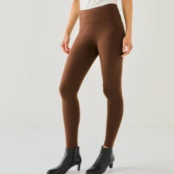 Legging met hoge taille, platte buik