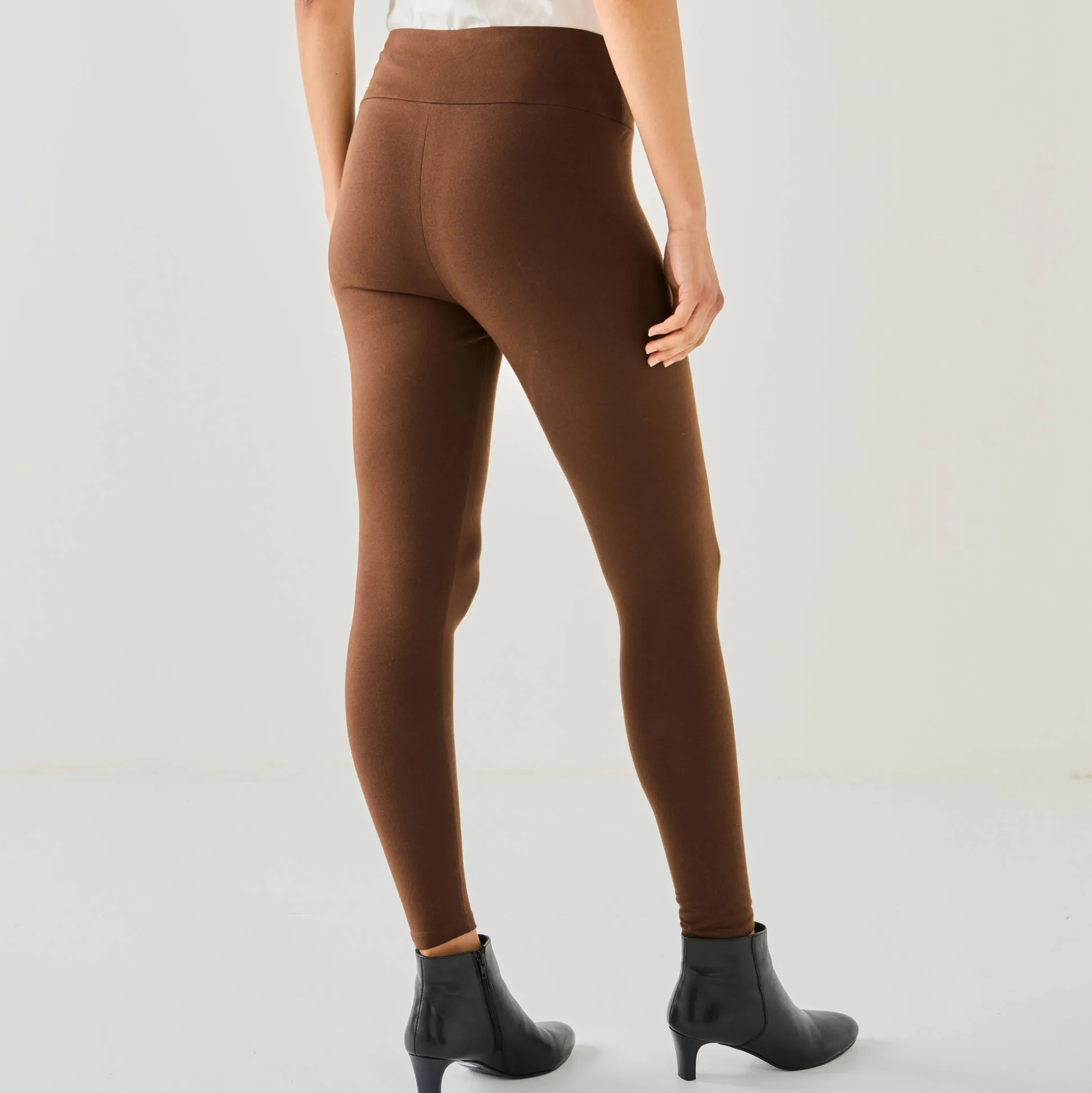 Legging met hoge taille, platte buik