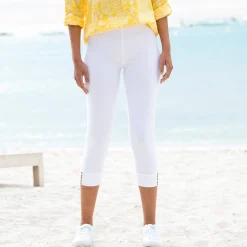 3/4-legging met knopen onderaan