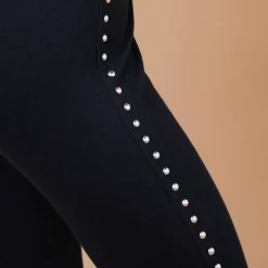 Legging met sierspijkers