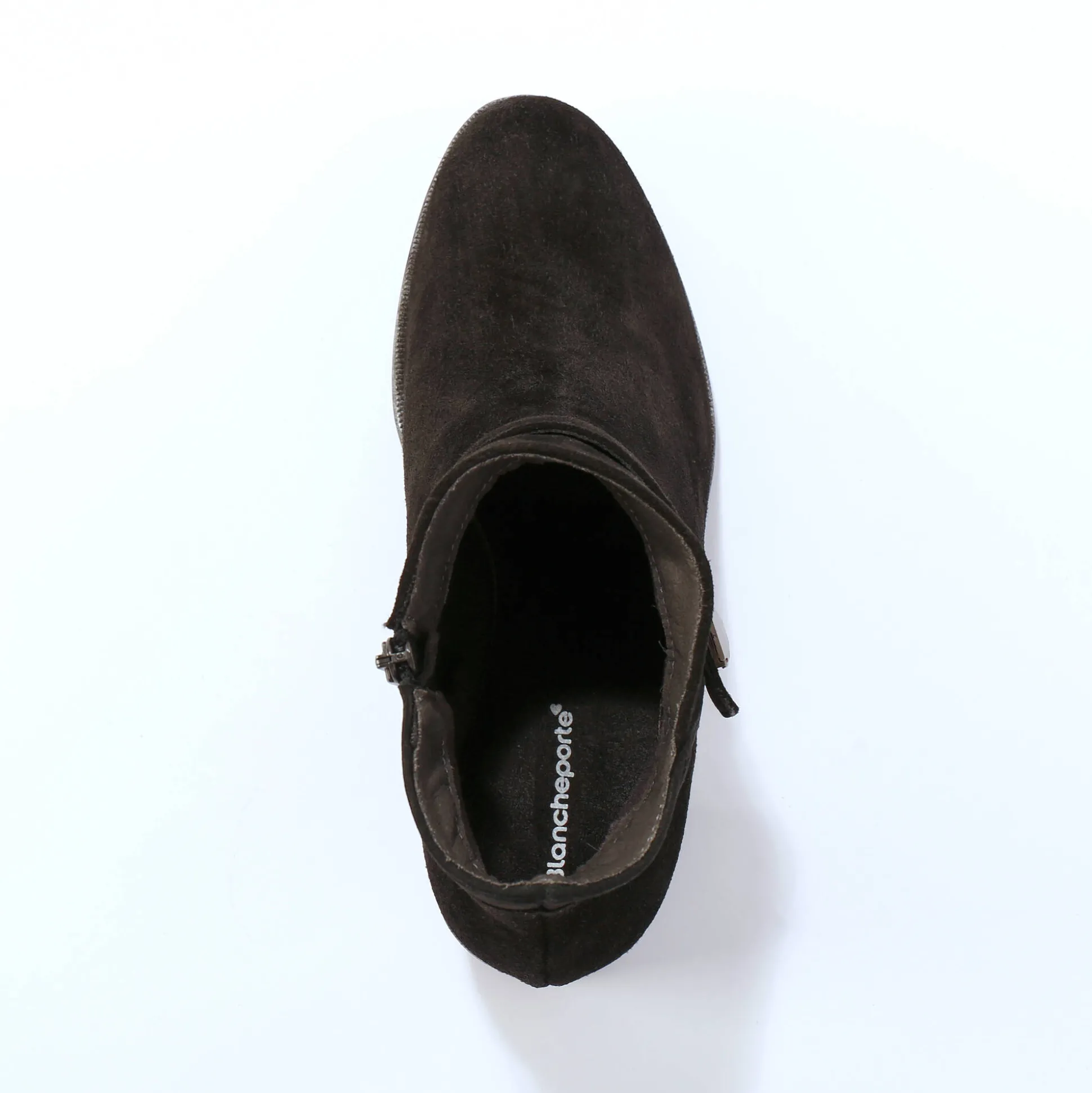 Leren boots met hak